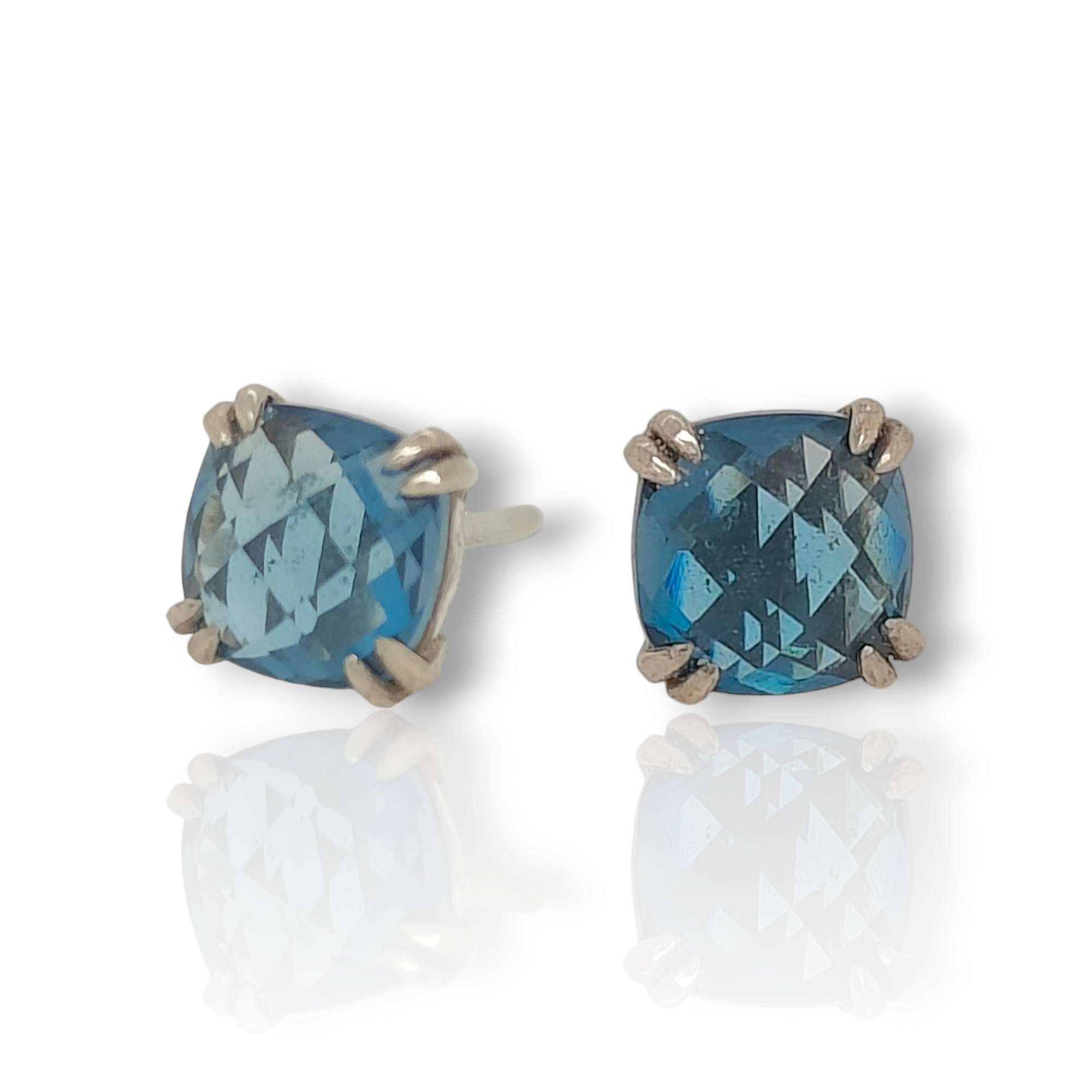 Σκουλαρίκια London Blue Topaz